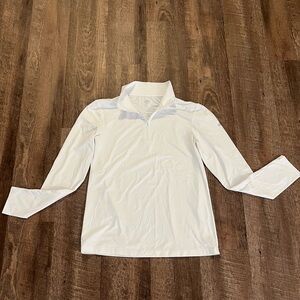 Men’s ALO Conquer 1/4 Zip Reform Long Sleeve White